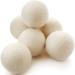 Casafield Extra Large Wool Dryer Balls Set of 6 - 100% Organic New Zealand Wool Natural Laundry Softener - Buy Online on GoSupps.com