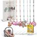 Boby s Cup Catcher Baby 2 Pack/BPA-free stroller toy chain/stretchy baby cup holder strap/pacifier chain for baby gadgets such as drinking cups or bite ring as stroller accessories Sage/Dark Gray