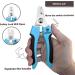 Gonicc Dog & Cat Nail Clippers with Safety Guard for Large & Medium Breeds + Free Nail File - Razor Sharp Blades - Buy Online on GoSupps.com