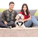 KroY PecoeD Formal Dog Tuxedo Bandana Collar - Adjustable Bow Tie & Neck Tie for Small-Medium Dogs (L) - Wedding & Special Occasion Accessories - Buy Online on GoSupps.com