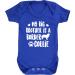 Hippowarehouse My big brother is a Border Collie baby vest bodysuit (short sleeve) boys girls