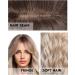 WOKESTAR Long Light Blonde Synthetic Hair Wig with Curtain Fringe for Women - Buy Online on GoSupps.com