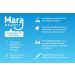 Interdental Brushes 0.4mm by Mara Expert | ISO 0 Extra Fine | 6 Pack of Pink Interdental Brushes with Mint Taste | Ideal for Oral Care | Dentist Recommended - Buy Online on GoSupps.com