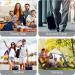 DIMJ Packing Cubes - 6 Pack Travel Storage Organizer for Suitcase with Shoe & Laundry Bag - Lightweight Grey - Buy Online on GoSupps.com