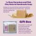 Motherlylove Gift Box: 100% Natural Vegan Pampering Foot Care - Footless Rose Geranium & Pink Clay Soap Made in Britain - Buy Online on GoSupps.com