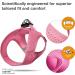 Buy Vest Harness Air-Mesh Pink M - Curli D-Ring Buckle - Ideal for Dogs | International Shipping - Buy Online on GoSupps.com