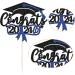 1Pc Congrats 2024 Cake Topper Blue Glitter Class of 2024 Happy Graduation Congrats Grad 2024 Graduation Cake Decoration for 2024 Congrats Grad Party Decorations 2-blue - Buy Online on GoSupps.com