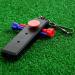 MUXSAM Black Golf Tee Holder for Bag - 1-Pack Tee Carrier with 12 Holes, 3 Ball Markers, Keychain - Golf Accessory - Buy Online on GoSupps.com