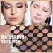 40 Pigmented Eyeshadow Palette | Matte & Shimmer Waterproof Makeup | Long Lasting Glitter Eye Shadow #001 - Shop Internationally - Buy Online on GoSupps.com