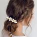 VOCOSTE Women's Flower Hair Clips Flower Hairpin Hair Accessory Champagne - Buy Online on GoSupps.com