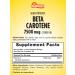 Sundance Beta Carotene 7500mcg Softgels | High Potency Non-GMO Provitamin A Supplement | Gluten Free | 60 Count - Buy Online on GoSupps.com