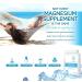 Magnesium Bisglycinate 500mg - 90 Capsules for Better Sleep & Nerve Support - Vegan & UK Made - Buy Online on GoSupps.com