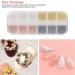 Nail Art DIY Ball Decorations 12 Grids Simple Operation Nail Art Ball Decorations Nail Art Steel Ball Decor for Nail Studios for Women(07) - Buy Online on GoSupps.com