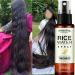 Rice Water Spray with Rosemary & Castor Oil - Hair Growth Treatment for Men & Women | Boost Volume & Reduce Hair Loss - Buy Online on GoSupps.com