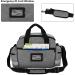 Trunab Grey Medical Supplies Bag with Handle and Shoulder Strap - Ideal for Home Health Care, Hospice Visits, Travel, and Emergencies - Bag Only - Buy Online on GoSupps.com