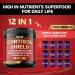 NUQIIT 12in1 Cortisol Shield - Ashwagandha and Magnesium & 10 More - 90 Capsules - Buy Online on GoSupps.com