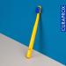Curaprox Toothbrush CS 5460 Ultra Soft - Eco-Friendly Manual Toothbrush for Adults with 5460 CUREN Bristles - Yellow-Blue - Buy Online on GoSupps.com