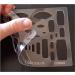 Cabtopia Lapidary Jewelry Design Template Stencil - Create Stunning Jewelry with Ease - Buy Online on GoSupps.com