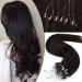 16 inch Micro Loop Hair Extensions #2 Dark Brown 100 Strands 100% Real Remy Human Hair Straight (50g)