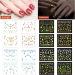 24 Sheet Christmas Nail Stickers - 3D Water Transfer Nail Art with Tweezers for DIY Holiday Nail Designs - Buy Online on GoSupps.com