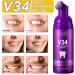 CCKULOOB Purple toothpaste for white teeth color correction serum V34 whitening booster removal of coffee stains smoke and yellow teeth - Buy Online on GoSupps.com