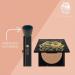 EGYPT - WONDER Compact Set Powder & Pearl Highlighter - Shimmering Facial Powder with Brush | 10g Makeup Essentials for Radiant Skin - Buy Online on GoSupps.com
