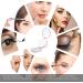 B Beauty Planet 20X Magnifying Mirror with Light - Portable Travel Makeup Mirror with Rechargeable LED Ring Light - 4inches Rose Gold - Buy Online on GoSupps.com