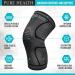 Pure Health Knee Support Brace Compression Sleeve for Arthritis Joint Pain Ligament Injury Meniscus Tear ACL MCL Tendonitis Pain Relief (Pack 2 Medium) M 2 - Buy Online on GoSupps.com