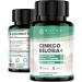 Ginkgo Biloba Supplements 120mg with Korean Red Ginseng 300mg & Lion's Mane Mushroom 1000mg Vegetarian Capsules Non-GMO & Gluten Free Natural Brain Supplement for Memory Focus & Cognitive Support