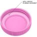 Geo Sports Bottles 1 Gallon BPA Free Reusable Leakproof Wide Mouth Sports Water Jug Bottle with Handle and 48mm Screw Cap Pink - Buy Online on GoSupps.com