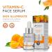 Vitamin C Face Serum - Anti-Aging Brightening Serum with Vitamin E Hyaluronic Acid & Niacinamide for Dark Spots & Fine Lines - Buy Online on GoSupps.com