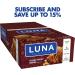 Clif Bar Luna Whole Nutrition Bar for Women - Caramel Walnut Brownie, 15 Pack (1.69 oz each) - Buy Online on GoSupps.com