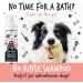 Bugalugs No Rinse Papaya & Coconut Dog Shampoo - Luxury 2 in 1 dog Dry shampoo & conditioner - odour eliminator natural shampoo with dog perfume quick shower for pets - Buy Online on GoSupps.com