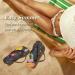 Shop Mnsruu Alien Spaceship Universe Flip Flops - Stylish Sandals & Home Slippers for Men & Women | X-Small Multicolored Perfect for Travel Spa & Bedroom - Buy Online on GoSupps.com