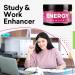 Energy Powder with Natural Caffeine | Focus & Brain Boost Nootropic | No Sugar No Crash | Matcha Guarana L-Theanine | Plant-Based Energy (20 Servings - Buy Online on GoSupps.com