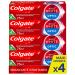 Colgate Max White Optic Instant Whitening toothpaste clinically proven to remove up to 100% of the superficial spots 4 x 75 ml