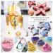 Jelife Rose Gold Edible Glitter - 5 Grams | Food Grade Shimmering Vegan Metallic Powder for Cake Decorating, Chocolates, Fondant, Drinks & More - Buy Online on GoSupps.com