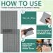 Skyley Flexible Scrubbing Screen - 5.5 x 4 Inch Household Cleaning Tool for Toilet Ring & Rust Removal - 24 Pack - Buy Online on GoSupps.com