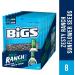 Bigs Sunflower Seeds Zesty Ranch Flavour - 8x140g Bags 8 Count Ranch 4.9 Ounce (Pack of 8) - Buy Online on GoSupps.com