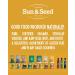 Organic Raw Hemp Seed Butter by Sun & Seed - 200g - Smooth Seed Butter - Plant Based - High in Fibre - 100% Hulled Organic Hemp Seeds - Palm Oil Free - Vegan Butter Organic Hemp Seed Butter 200 g (Pack of 1) - Buy Online on GoSupps.com