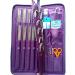 104 Pcs Stainless Steel Knitting Kit with Needles and Crochet Hook - Hand Tool Set with Pu Bag - Buy Online on GoSupps.com