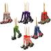 Halloween Cupcake Toppers Happy Halloween Food Decoration 7" Inch Witch's Boot Cupcake Decorations - 24 Piece Set - Buy Online on GoSupps.com