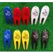 Adhere 10pcs Golf Divot Repair Tools - Plastic Pitchforks (5 Color Mix Pack) - Printed Design - Buy Online on GoSupps.com