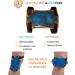 Kid's Knee Brace Support + Hot Cold Gel Pack - Sweet Pink for Patella Stabilization & Injury Prevention - Buy Online on GoSupps.com