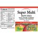 Natural Factors Super Multi Iron Free - 90 Tablets | Essential Vitamins & Minerals - Buy Online on GoSupps.com