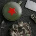 Angoily Stainless Steel Military Canteen with Compass - Compact Outdoor Hiking Kettle Cover - 17x13cm, Green - Buy Online on GoSupps.com