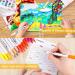 Caliart Markers for Adult Coloring  72 Dual Tip Brush Pen Art Markers  Water Based Numbered (Fine & Brush Tip)  Lettering Drawing Sketching Journaling Art Markers for Office School Teacher Supplies - Buy Online on GoSupps.com