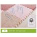 Buy Plush Puzzle Foam Floor Mats - Washable Soft Rugs for Playroom & Exercise - Purple & Light Blue - Buy Online on GoSupps.com