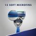 Gillette5 Men's Razor Handle with 2 Refills - Smooth Shave Guaranteed - Buy Online on GoSupps.com
