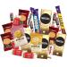 Coffee Lovers Hamper Box - Fine Selection of Instant Coffee Sachets Chocolates Biscuits and Cookies | Perfect Coffee Gift Box for Men & Women Coffee Gift Hamper - Buy Online on GoSupps.com